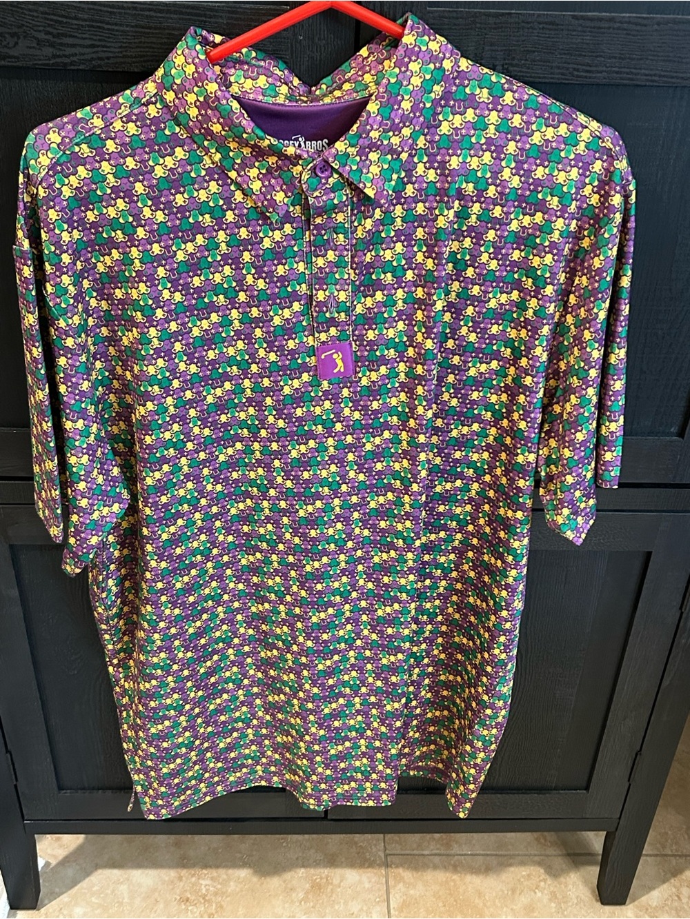 Bogey Bros Phat Tuesday Pattern Polo Shirt